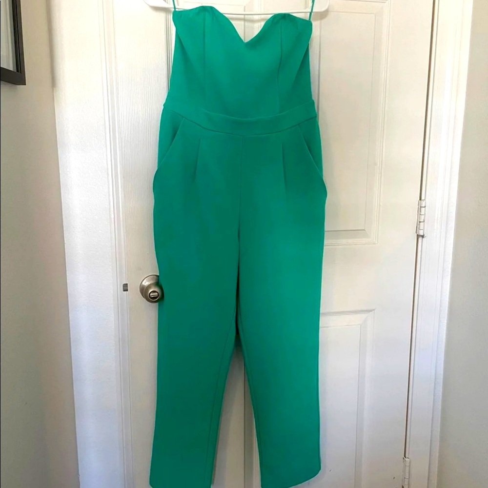 EXPRESS Strapless Jumpsuit
